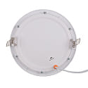 nobil� Downlight empotrable LED PANEL FLAT 170 R SCCT DIM C redondo, CCT Switch IP44, blanco regulable