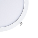 nobil� Downlight empotrable LED PANEL FLAT 300 R 830 350MA PRISM redondo, UGR < 19, sin fuente de alimentaci�n IP20, blanco regulable
