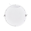 nobil� Downlight empotrable LED PANEL FLAT 300 R 830 350MA PRISM redondo, UGR < 19, sin fuente de alimentaci�n IP20, blanco regulable