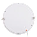 nobil� Downlight empotrable LED PANEL FLAT 300 R SCCT DIM C redondo, CCT Switch IP44, blanco regulable