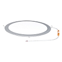 nobil� Downlight empotrable LED PANEL FLAT 300 R 840 350MA PRISM redondo, UGR < 19, sin fuente de alimentaci�n IP20, mate