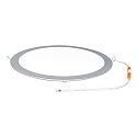 nobil� Downlight empotrable LED PANEL FLAT 300 R 830 350MA PRISM redondo, UGR < 19, sin fuente de alimentaci�n IP20, mate