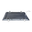 nobil� Downlight empotrable LED PANEL FLAT 300 Q 840 350MA PRISM angular, UGR < 19, sin fuente de alimentaci�n IP20, mate