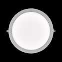 Downlight empotrable LED PANEL FLAT 300 R SCCT 350MA PRISM redondo, CCT Switch, UGR < 19, sin fuente de alimentaci�n IP20