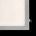 nobil� Downlight empotrable LED PANEL FLAT 300 Q SCCT 350MA PRISM angular, CCT Switch, UGR < 19, sin fuente de alimentaci�n IP20