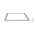 nobil� Downlight empotrable LED PANEL FLAT 300 Q TUN 827-865 350MA PRISM angular, Tunable White, UGR < 19