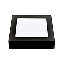 nobil� Downlight de superficie LED PANEL FLAT 170 Q SCCT MP angular, CCT Switch, conmutable, multipower IP44, negro 