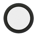Downlight de superficie LED PANEL FLAT 170 R SCCT MP redondo, CCT Switch, conmutable, multipower IP44, negro 
