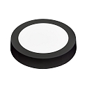 nobil� Downlight de superficie LED PANEL FLAT 170 R SCCT MP redondo, CCT Switch, conmutable, multipower IP44, negro 