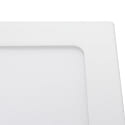 nobil� Downlight de superficie LED PANEL FLAT 220 Q SCCT DIM C angular, CCT Switch IP44, blanco regulable