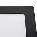 nobil� Downlight de superficie LED PANEL FLAT 220 Q SCCT DIM C angular, CCT Switch IP44, negro regulable