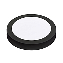 nobil� Downlight de superficie LED PANEL FLAT 220 R SCCT DIM C redondo, CCT Switch IP44, negro regulable