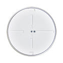 surface luminaire WD 400 R MP SENSOR RF with sensor, CCT Switch, radio controllable, switchable, multipower IP44, white 