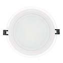 Panel de LED LED GLAS PANEL 200R DTW redondo, Dim-To-Warm, regulable 14W 60 - 1150lm 2000 - 3000K 120� 120� CRI >80
