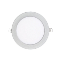 recessed downlight LED PANEL FLAT 130 R 830 350MA OPAL standard, round, excl. LED driver IP20, mat, titanium dimmable