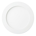 recessed downlight LED PANEL FLAT 190 R DTW 350MA OPAL round, Dim-To-Warm, excl. LED driver IP20, white dimmable