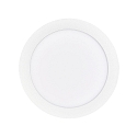 Downlight empotrable LED PANEL FLAT 190 R SCCT 350MA OPAL redondo, CCT Switch, sin fuente de alimentaci�n IP20, negro regulable