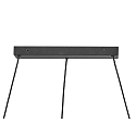 Nordlux Luminaria colgante JOSEFINE de 7 llamas E27 IP20, negro, negro mate 
