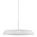 Luminaria colgante PISO plano, redondo, Dim-To-Warm IP20, blanco, blanco mate regulable