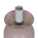 Nordlux Luminaria de mesa NOTTI E14 IP20, rosa empolvado 