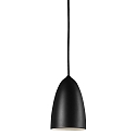 Luminaria colgante NEXUS 2.0 SMALL GU10 IP20, negro, negro mate 