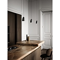 design for the people by Nordlux Luminaria colgante NEXUS 2.0 SMALL GU10 IP20, negro, negro mate 