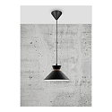 Nordlux Luminaria colgante DIAL 25 E27 IP20, negro 