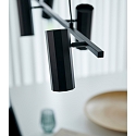 Nordlux pendant luminaire ALANIS 4 flames GU10 IP20, black 