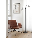Nordlux Luminaria de pedestal EXPLORE DOUBLE GU10, negro 