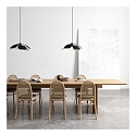 Luminaria colgante MAPLE 55 E27 IP20