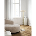 design for the people by Nordlux Luminaria de pedestal GLOSSY E14 IP20, blanco 