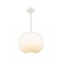 pendant luminaire NAVONE 30 E27 IP20, brushed brass, opal white 