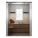 design for the people by Nordlux pendant luminaire BEAU 50 S14S IP20, black matt dimmable