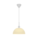 Nordlux pendant luminaire ELLEN 30 E27 IP20, opal white, white dimmable