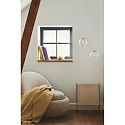 Nordlux pendant luminaire CHISELL 15 E14 IP20, glossy, clear, brass dimmable
