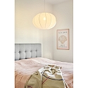 Nordlux pendant luminaire AERON 60 E27 IP20, white matt dimmable