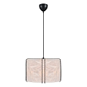 Nordlux pendant luminaire CARDINE 50 E27 IP20, black, white matt dimmable