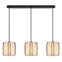 Nordlux Luminaria colgante CARDINE de 3 llamas E27 IP20, blanco mate regulable