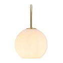 Nordlux Luminaria de pared FRANCA E14 IP20, brillante, lat�n, blanco 