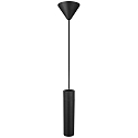 Nordlux pendant luminaire TILO 1 flame, round GU10 IP20, black dimmable