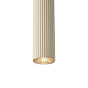 pendant luminaire VICO GU10 IP20, beige dimmable
