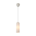 Luminaria colgante MIELLA E27 IP20, blanco regulable