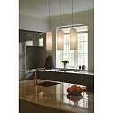 Nordlux Luminaria colgante MIELLA de 3 llamas E27 IP20, blanco regulable