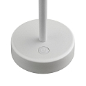 Nordlux L�mpara de mesa a pilas ELLEN TO-GO sin cargador, con IP estaci�n de recarga IP44, mate, blanco regulable