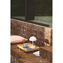Nordlux L�mpara de mesa a pilas ELLEN TO-GO sin cargador, con IP estaci�n de recarga IP44, mate, blanco regulable