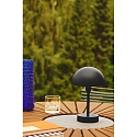 Nordlux L�mpara de mesa a pilas ELLEN TO-GO sin cargador, con IP estaci�n de recarga IP44, mate, negro regulable