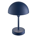 Nordlux L�mpara de mesa a pilas ELLEN TO-GO sin cargador, con IP estaci�n de recarga IP44, azul, mate regulable