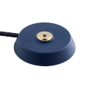 Nordlux L�mpara de mesa a pilas ELLEN TO-GO sin cargador, con IP estaci�n de recarga IP44, azul, mate regulable