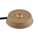 Nordlux L�mpara de mesa a pilas ELLEN TO-GO sin cargador, con IP estaci�n de recarga IP44, marr�n, mate regulable