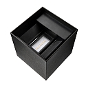 Nordlux Luminaria de pared MILDA KUBI UP/DOWN IP44, negro 